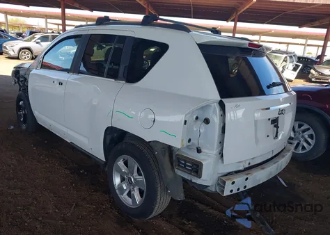 2014 Jeep Compass Sport из США, поврежденный, VIN 1C4NJCBA0ED602424